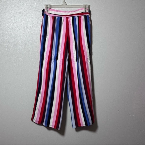Abercrombie kids Girls Striped Pants Culottes Size 13/14 - Picture 6 of 9